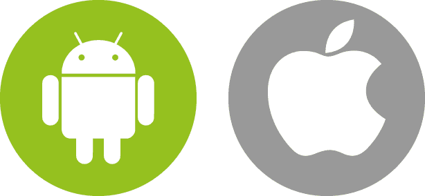 android-apple-logos